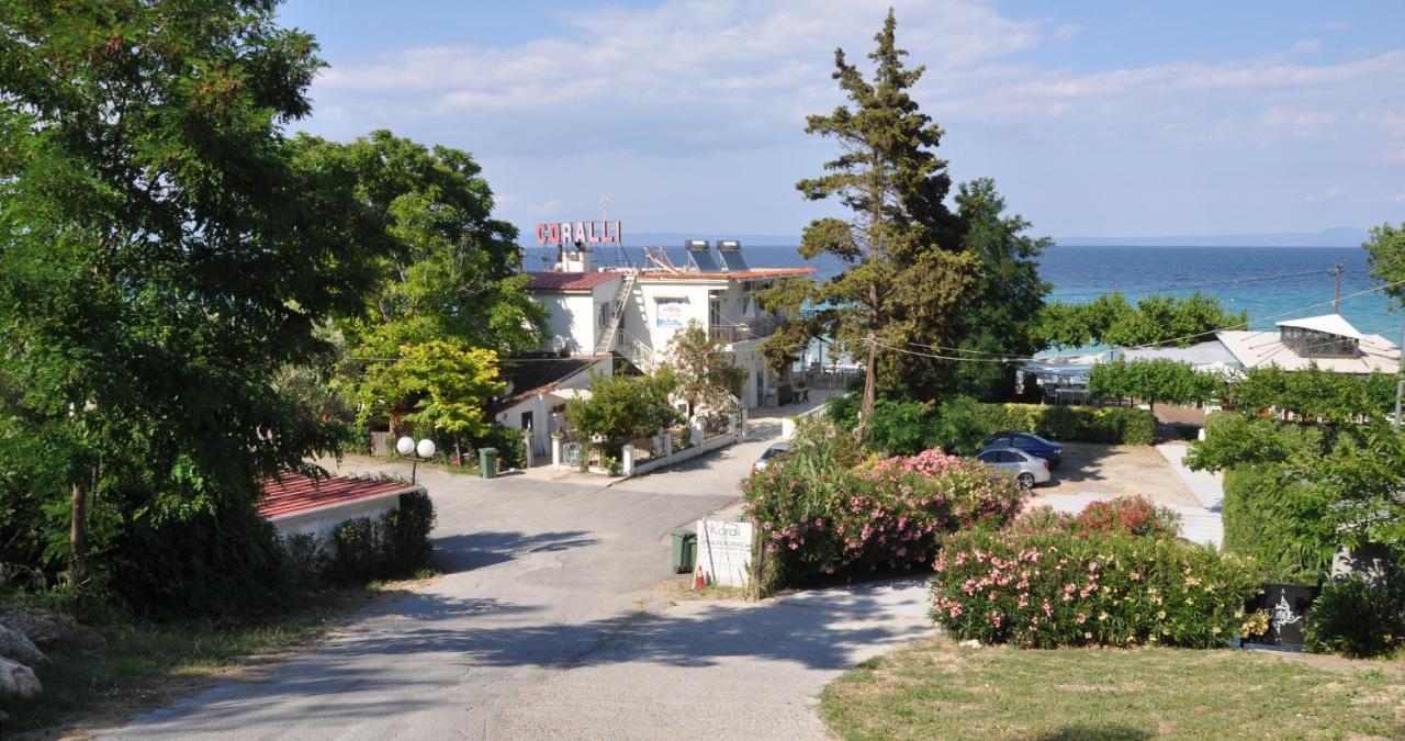 Coralli Beach Studios-Apartments Kallithea  ภายนอก รูปภาพ